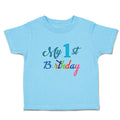 Toddler Clothes My 1St Birthday Toddler Shirt Baby Clothes Cotton