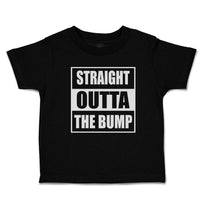 Toddler Clothes Straight Outta The Bump Toddler Shirt Baby Clothes Cotton