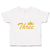 Toddler Clothes 3 Number Name with Crown Toddler Shirt Baby Clothes Cotton