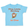 Toddler Clothes This Little Monkey Is 1 Birthday First Birthday Toddler Shirt