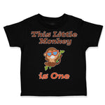 Toddler Clothes This Little Monkey Is 1 Birthday First Birthday Toddler Shirt