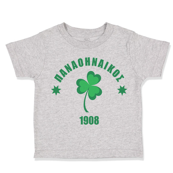 Toddler Clothes Clover - 1908 St Patrick's Day Toddler Shirt Baby Clothes Cotton