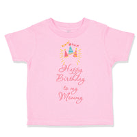 Toddler Clothes Happy Birthday to My Mommy Mom Mother Toddler Shirt Cotton