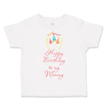 Toddler Clothes Happy Birthday to My Mommy Mom Mother Toddler Shirt Cotton