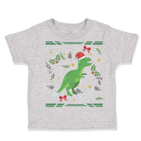 Toddler Clothes Christmas Xmas Dinosaurs Christmas Xmas Santa Toddler Shirt