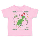 Toddler Clothes Christmas Xmas Dinosaurs Christmas Xmas Santa Toddler Shirt