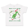 Toddler Clothes Christmas Xmas Dinosaurs Christmas Xmas Santa Toddler Shirt