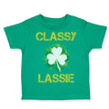 Toddler Clothes Classy Lassie St Patrick's Day Toddler Shirt Baby Clothes Cotton