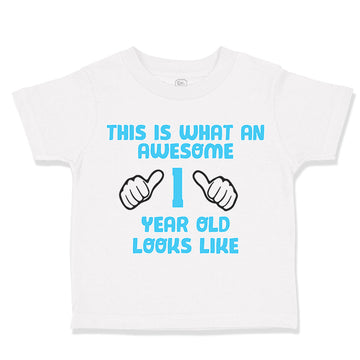Toddler Clothes This Is What Awesome 1 Year Old Looks like A First Birthday