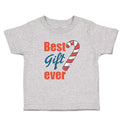 Toddler Clothes Best Gift Ever Christmas Candy Canes Toddler Shirt Cotton