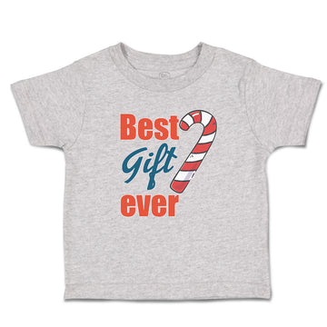 Toddler Clothes Best Gift Ever Christmas Candy Canes Toddler Shirt Cotton