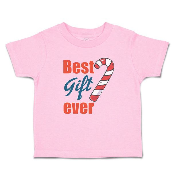 Toddler Clothes Best Gift Ever Christmas Candy Canes Toddler Shirt Cotton