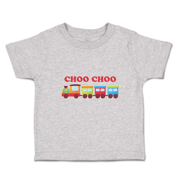 Toddler Clothes Choo Choo Kid's Toy Train Toddler Shirt Baby Clothes Cotton