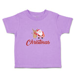 Toddler Clothes Christmas Celebration with Santa Claus and Deer Animal Cotton