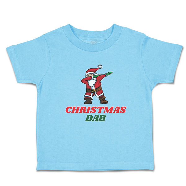 Toddler Clothes Christmas Dab An Santa Claus Dancing Position Toddler Shirt