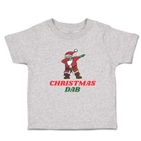 Toddler Clothes Christmas Dab An Santa Claus Dancing Position Toddler Shirt