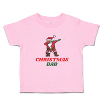 Toddler Clothes Christmas Dab An Santa Claus Dancing Position Toddler Shirt