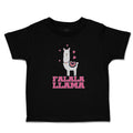 Toddler Clothes Falala Llama Domestic Animal Livestock Toddler Shirt Cotton