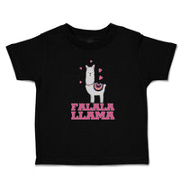 Toddler Clothes Falala Llama Domestic Animal Livestock Toddler Shirt Cotton