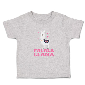 Toddler Clothes Falala Llama Domestic Animal Livestock Toddler Shirt Cotton