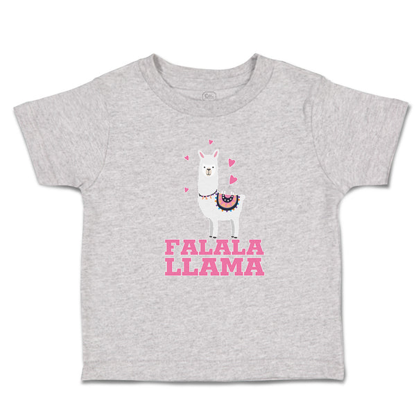 Toddler Clothes Falala Llama Domestic Animal Livestock Toddler Shirt Cotton