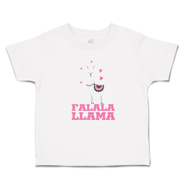 Toddler Clothes Falala Llama Domestic Animal Livestock Toddler Shirt Cotton