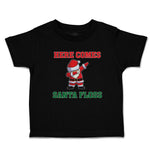 Toddler Clothes Here Comes Santa Floss Dancing Toddler Shirt Baby Clothes Cotton