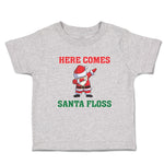 Toddler Clothes Here Comes Santa Floss Dancing Toddler Shirt Baby Clothes Cotton