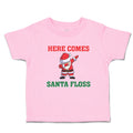 Toddler Clothes Here Comes Santa Floss Dancing Toddler Shirt Baby Clothes Cotton