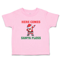 Toddler Clothes Here Comes Santa Floss Dancing Toddler Shirt Baby Clothes Cotton