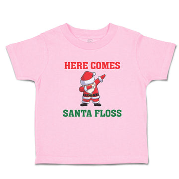 Toddler Clothes Here Comes Santa Floss Dancing Toddler Shirt Baby Clothes Cotton