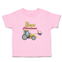 Toddler Clothes I'M Digging Christmas with Construction Vehicle Toddler Shirt