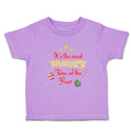 Toddler Clothes It's Most Sparkly Time Year with Star Decoration Items Cotton