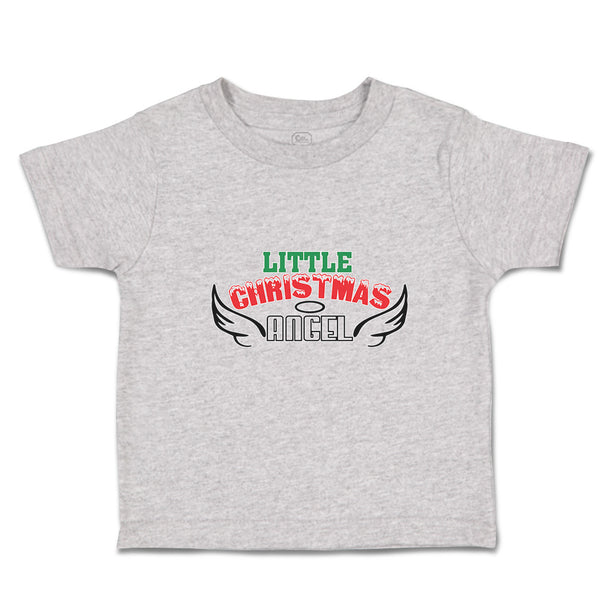 Toddler Clothes Little Christmas Angel Toddler Shirt Baby Clothes Cotton