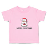 Toddler Clothes Merry Christmas Snow Doll on Cap Toddler Shirt Cotton