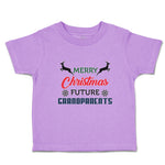 Toddler Clothes Merry Christmas Future Grandparents with Deer Toddler Shirt