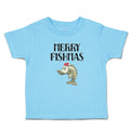 Toddler Clothes Merry Fishmas Toddler Shirt Baby Clothes Cotton