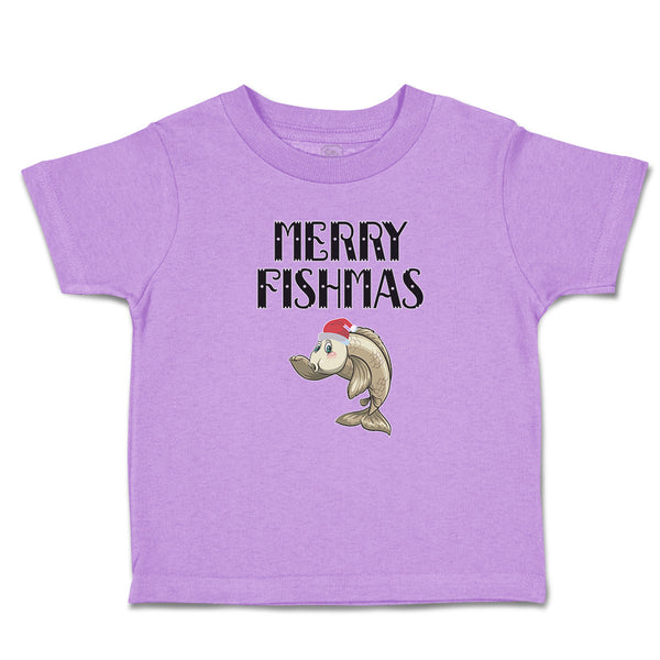 Toddler Clothes Merry Fishmas Toddler Shirt Baby Clothes Cotton