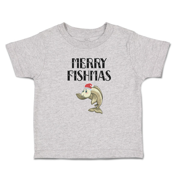 Toddler Clothes Merry Fishmas Toddler Shirt Baby Clothes Cotton