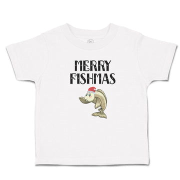 Toddler Clothes Merry Fishmas Toddler Shirt Baby Clothes Cotton