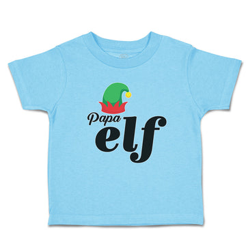 Toddler Clothes Papa Elf with Hat Toddler Shirt Baby Clothes Cotton