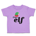 Toddler Clothes Papa Elf with Hat Toddler Shirt Baby Clothes Cotton