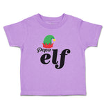 Toddler Clothes Papa Elf with Hat Toddler Shirt Baby Clothes Cotton