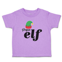 Toddler Clothes Papa Elf with Hat Toddler Shirt Baby Clothes Cotton