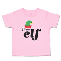Toddler Clothes Papa Elf with Hat Toddler Shirt Baby Clothes Cotton