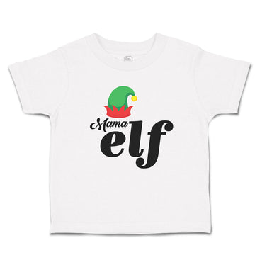 Toddler Clothes Mama Elf with Hat Toddler Shirt Baby Clothes Cotton