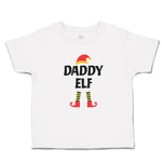 Toddler Clothes Daddy Elf with Hat and Leg Toddler Shirt Baby Clothes Cotton
