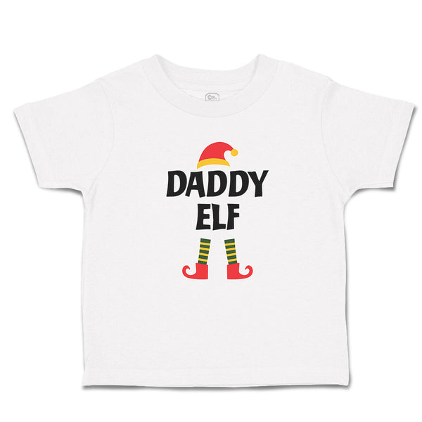 Toddler Clothes Daddy Elf with Hat and Leg Toddler Shirt Baby Clothes Cotton
