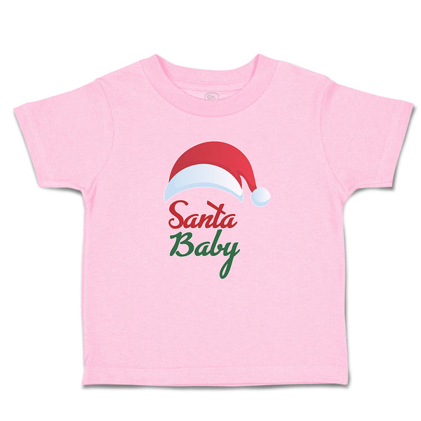 Toddler Clothes Santa Baby with Hat Toddler Shirt Baby Clothes Cotton