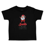 Toddler Clothes Santa Is My Bestie Toddler Shirt Baby Clothes Cotton